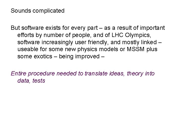Sounds complicated But software exists for every part – as a result of important