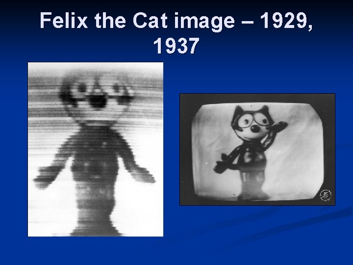 Felix the Cat image – 1929, 1937 