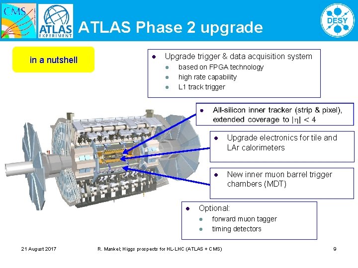 ATLAS Phase 2 upgrade in a nutshell l Upgrade trigger & data acquisition system