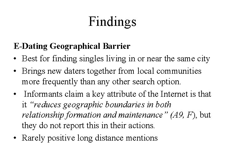 Findings E-Dating Geographical Barrier • Best for finding singles living in or near the Findings E-Dating Geographical Barrier • Best for finding singles living in or near the