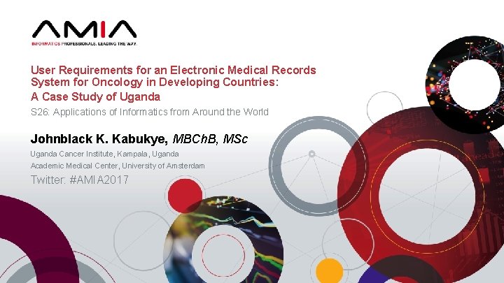 User Requirements for an Electronic Medical Records System for Oncology in Developing Countries: A