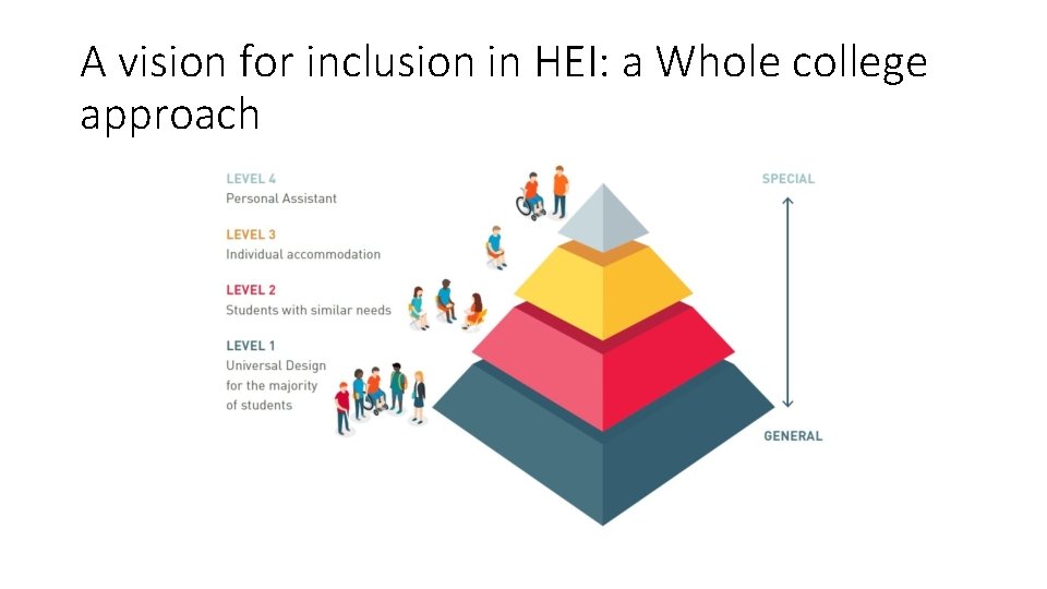 A vision for inclusion in HEI: a Whole college approach 