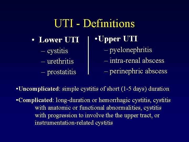 Krónikus prostatitis pyelonephritis. Dr. Diag - Pyelonephritis acuta