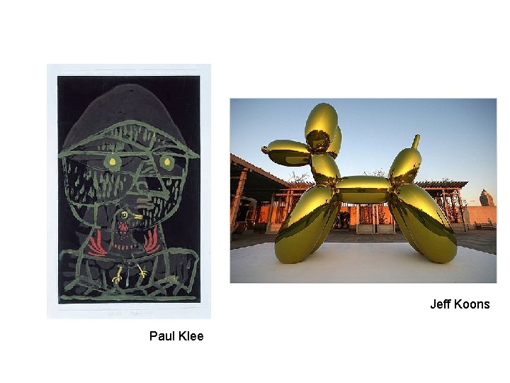 Jeff Koons Paul Klee 