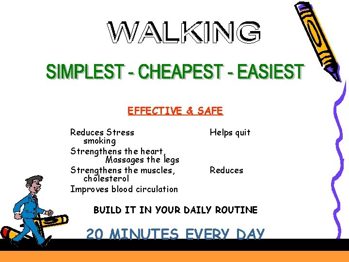 EFFECTIVE & SAFE Reduces Stress smoking Strengthens the heart, Massages the legs Strengthens the