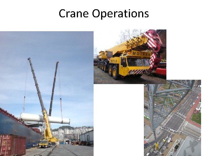 Crane Operations 