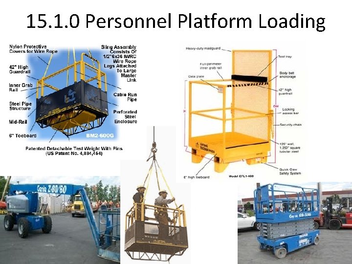 15. 1. 0 Personnel Platform Loading 