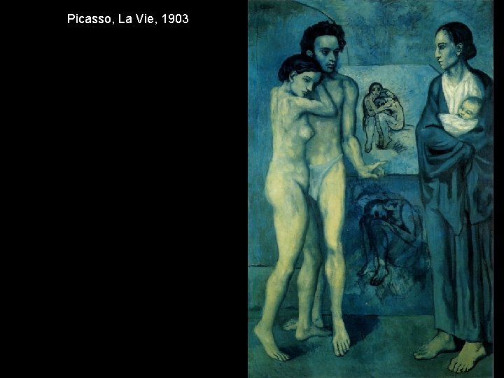 Picasso, La Vie, 1903 Picasso, La Vie, 1903