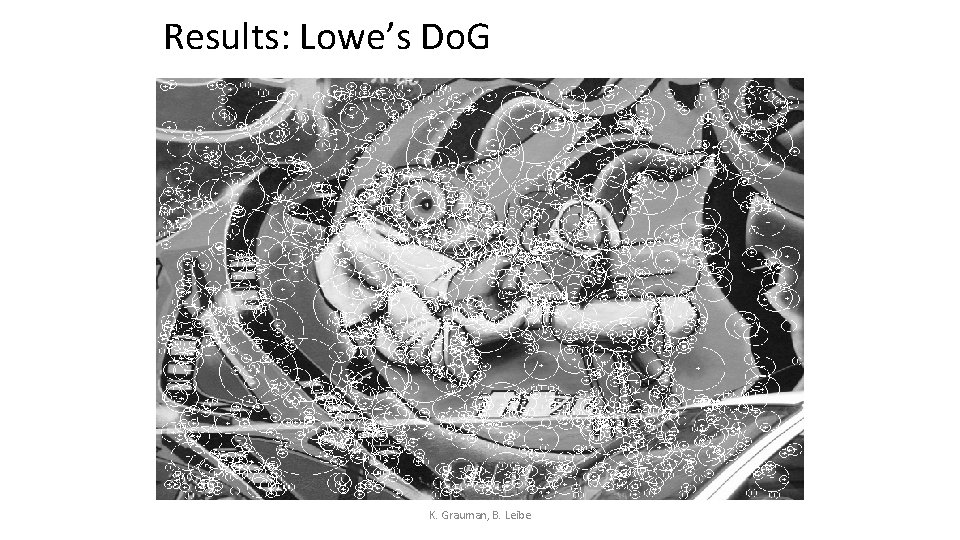 Results: Lowe’s Do. G K. Grauman, B. Leibe 