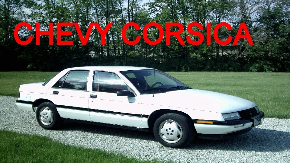 CHEVY CORSICA 