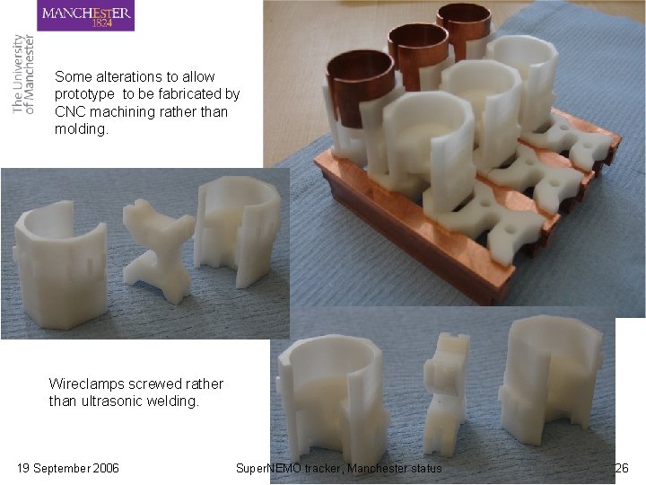 Some alterations to allow prototype to be fabricated by CNC machining rather than molding. Some alterations to allow prototype to be fabricated by CNC machining rather than molding.