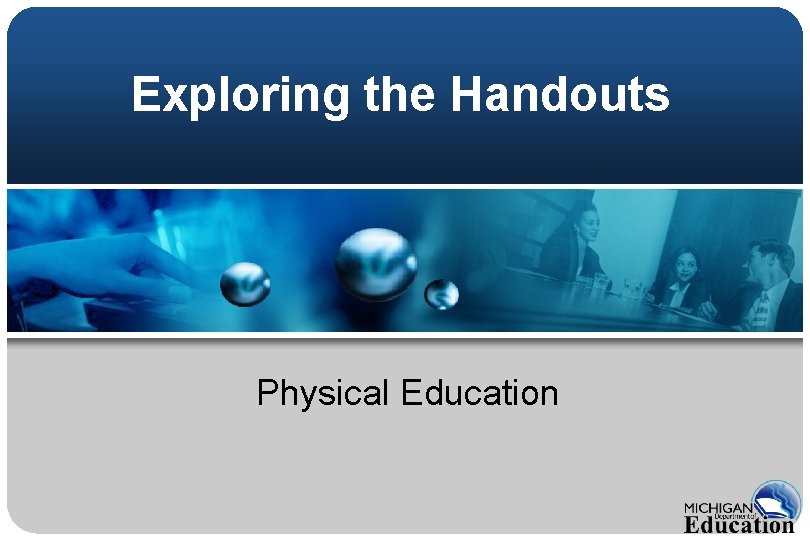 Exploring the Handouts Physical Education 