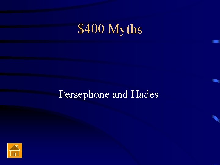 $400 Myths Persephone and Hades 