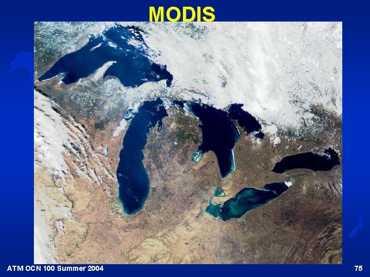 MODIS ATM OCN 100 Summer 2004 75 