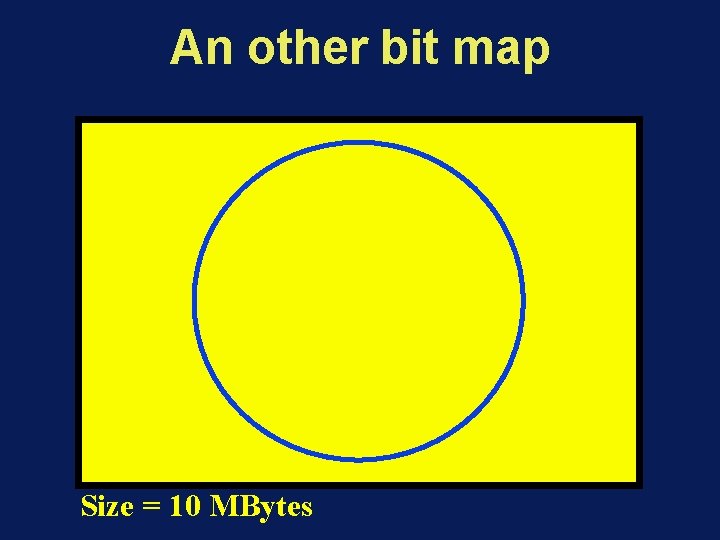 An other bit map Size = 10 MBytes 