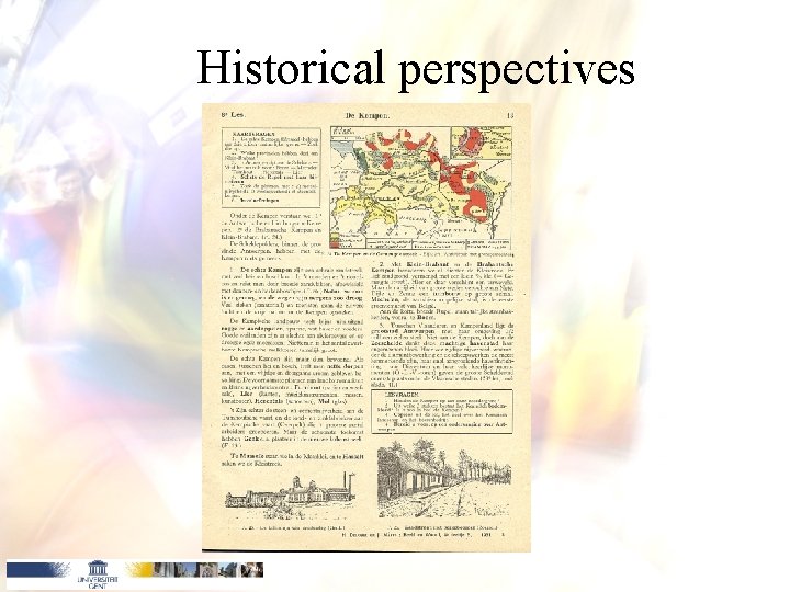 Historical perspectives Historical perspectives