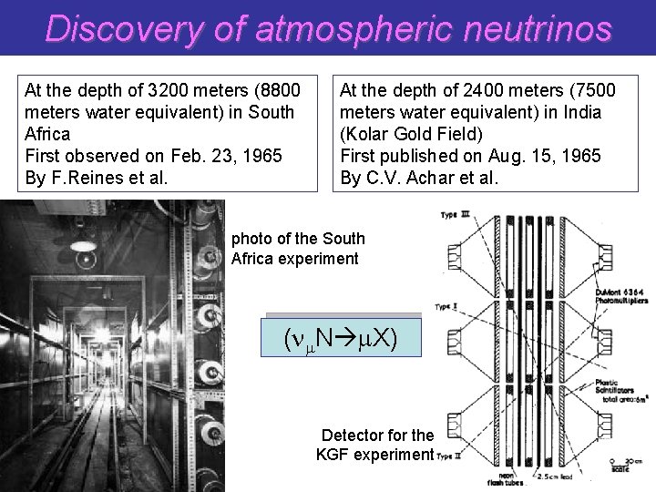 Discovery of atmospheric neutrinos At the depth of 3200 meters (8800 meters water equivalent)