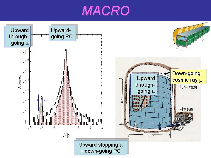 MACRO Upward throughgoing m Upwardgoing PC Upward throughgoing m Upward stopping m + down-going