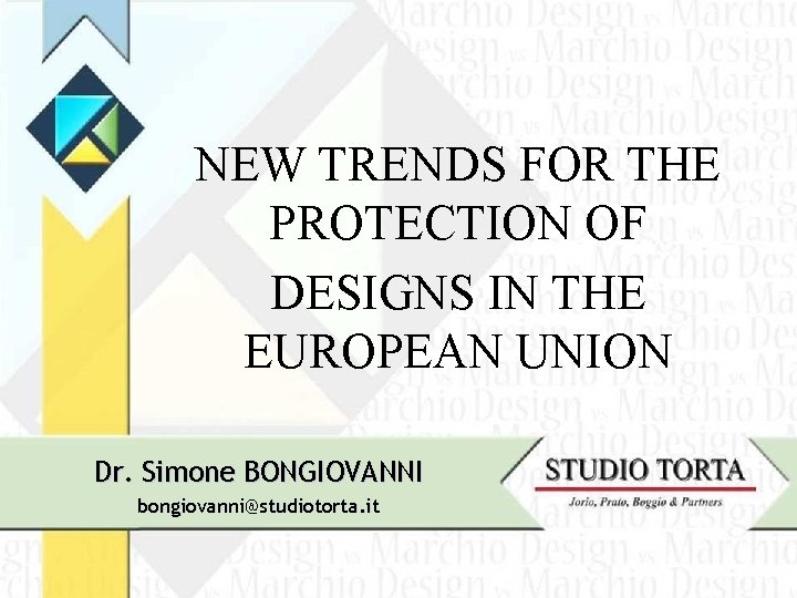NEW TRENDS FOR THE NEW TRANDS FOR PROTECTION OF DESIGN IN PROTECTION OF THE