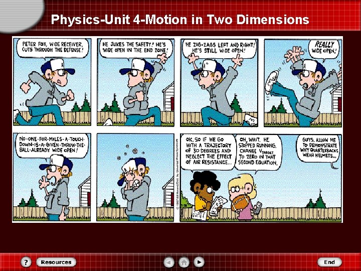 Physics-Unit 4 -Motion in Two Dimensions 