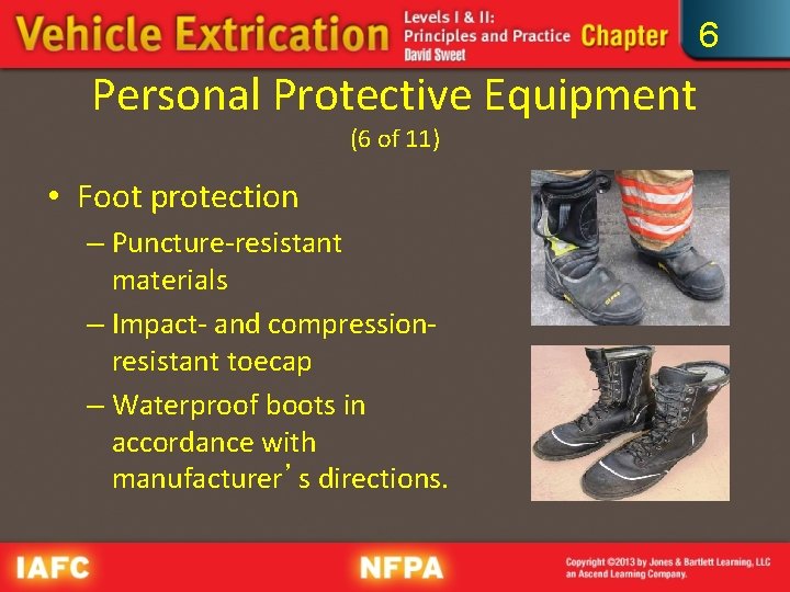 6 Tools and Equipment 6 Knowledge Objectives 1