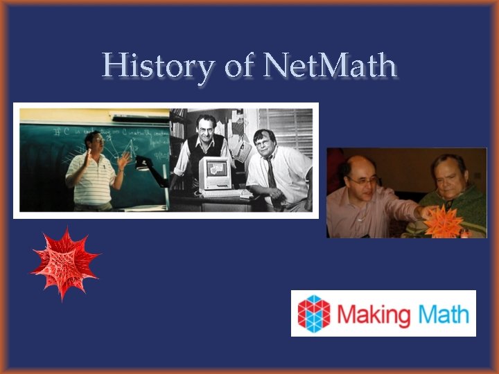 History of Net. Math 