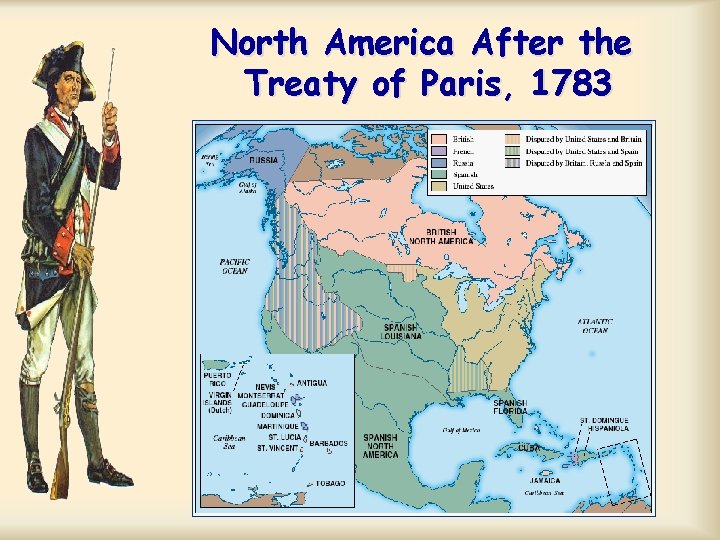 North America After the Treaty of Paris, 1783 