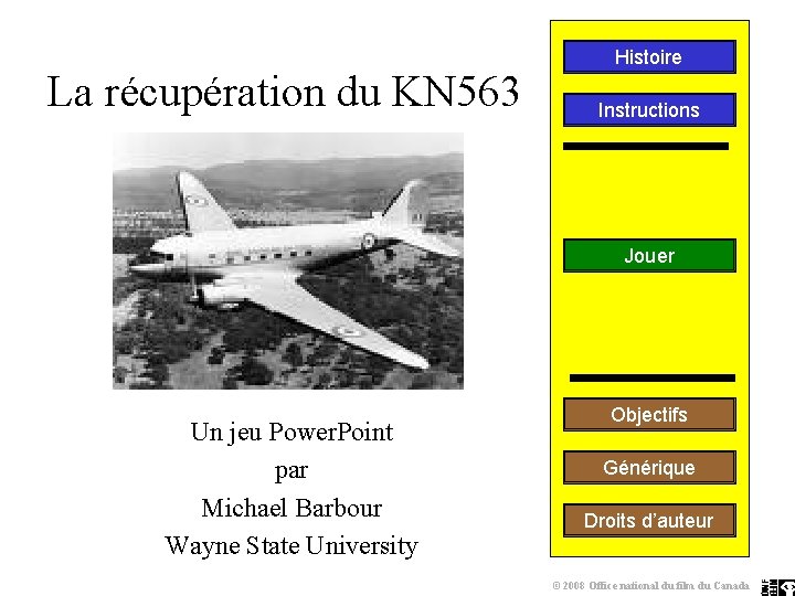 La récupération du KN 563 Histoire Instructions Jouer Un jeu Power. Point par Michael La récupération du KN 563 Histoire Instructions Jouer Un jeu Power. Point par Michael