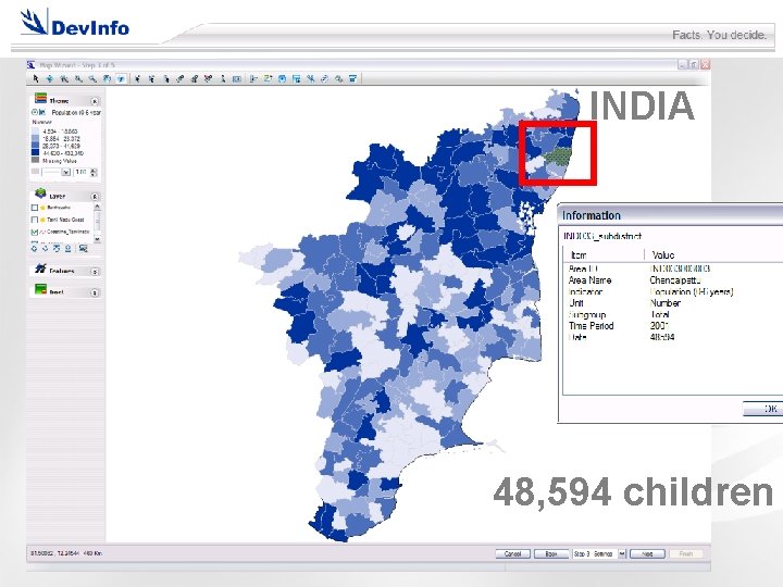 INDIA 48, 594 children INDIA 48, 594 children