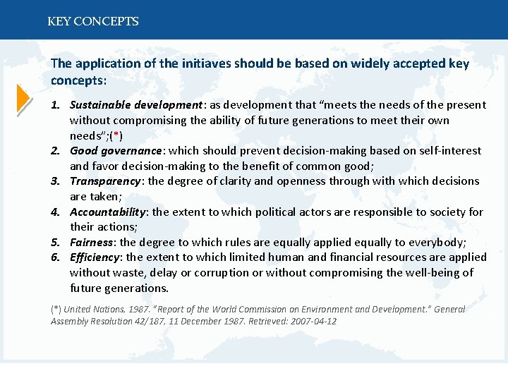 KEY CONCEPTS UNECE REAL ESTATE MARKET ADVISORY GROUP (REM) The application of the initiaves