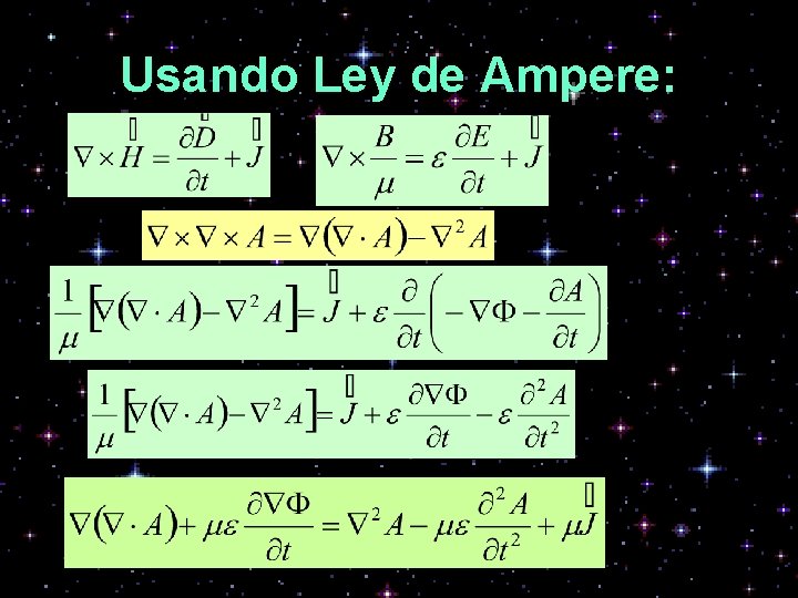 Usando Ley de Ampere: 