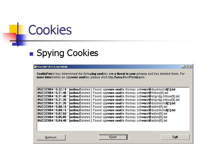 Cookies n Spying Cookies 