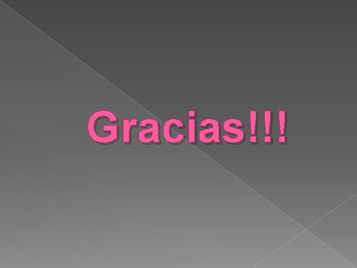 Gracias!!! 