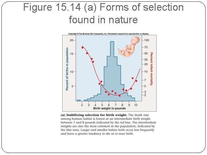 Figure 15. 14 (a) Forms of selection found in nature 