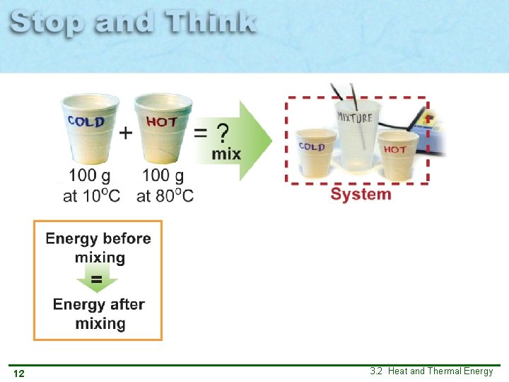 12 3. 2 Heat and Thermal Energy 12 3. 2 Heat and Thermal Energy