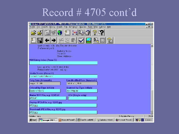 Record # 4705 cont’d 