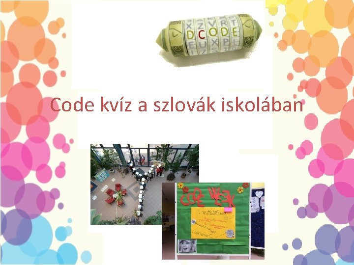 Code kvíz a szlovák iskolában 