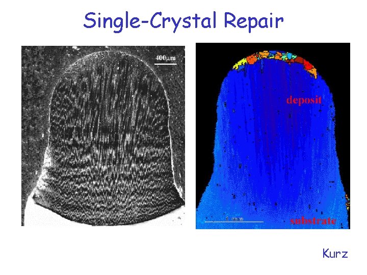 Single-Crystal Repair Kurz 