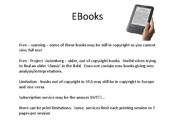 EBooks Free – warning – some of these books may be still in copyright EBooks Free – warning – some of these books may be still in copyright