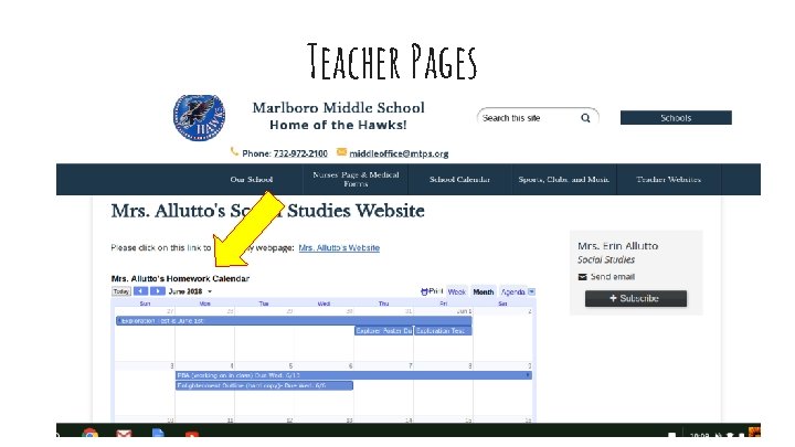 Teacher Pages 