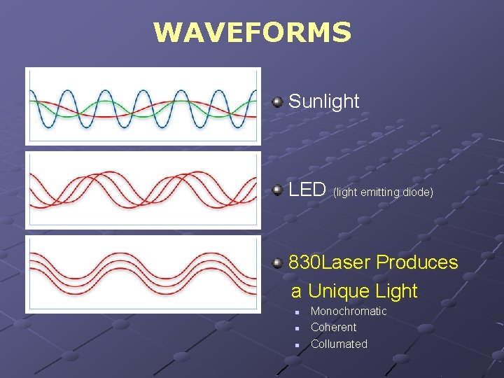 Welcome Introduction to Laser Physics Safety Tissue Interaction