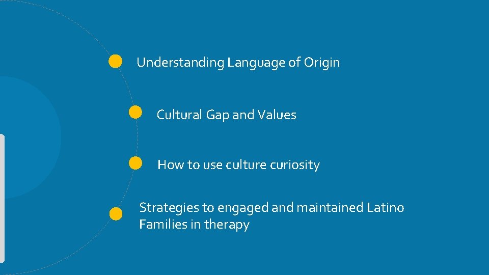 Understanding Language of Origin Cultural Gap and Values How to use culture curiosity Strategies