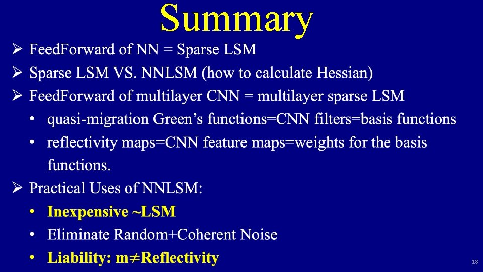 Summary 18 Summary 18