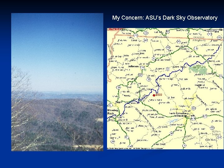 My Concern: ASU’s Dark Sky Observatory 