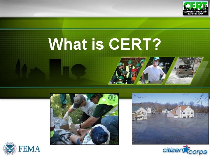 What is CERT? 