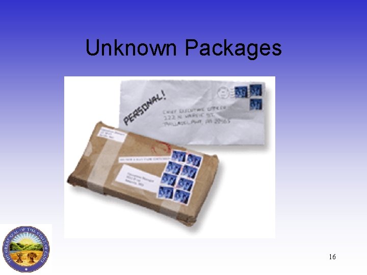 Unknown Packages 16 