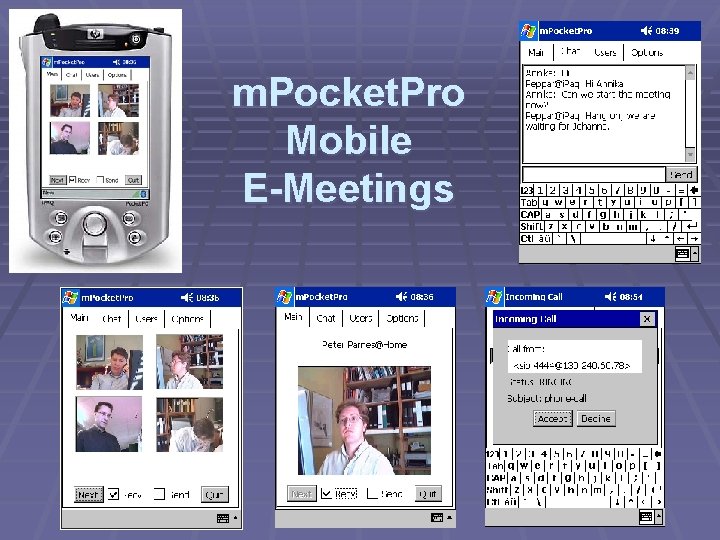 m. Pocket. Pro Mobile E-Meetings 