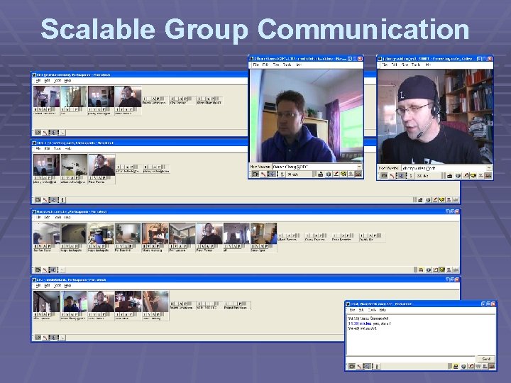 Scalable Group Communication 