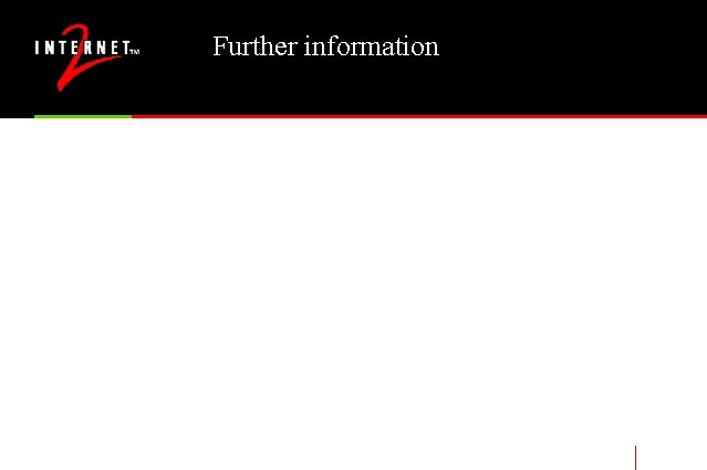 Further information 