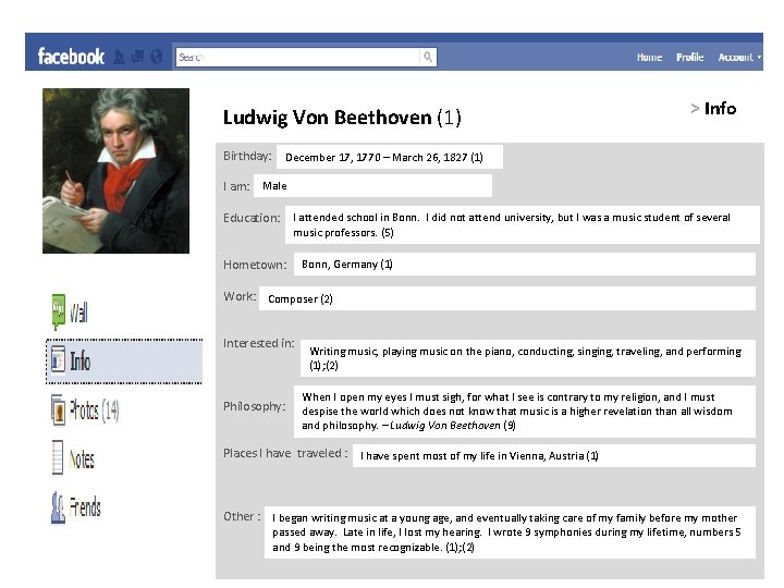 Ludwig Von Beethoven (1) Birthday: > Info December 17, 1770 – March 26, 1827